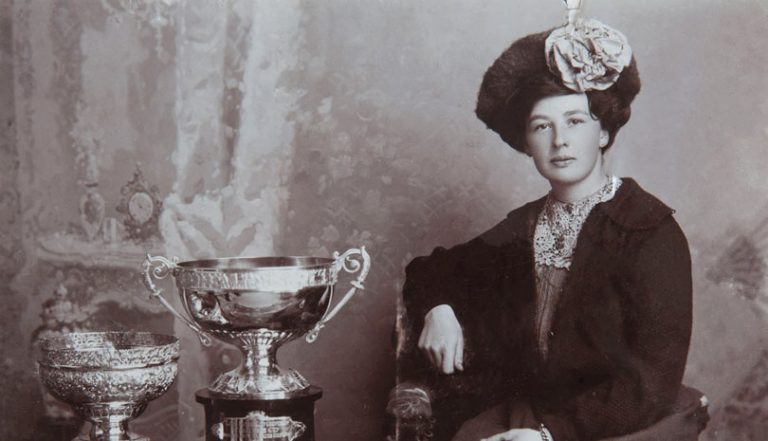 Miss Rhona Adair, Ladies' British Amateur champion 1900 and 1903; Irish Ladies champion 1900, 1901, 1902, 190
