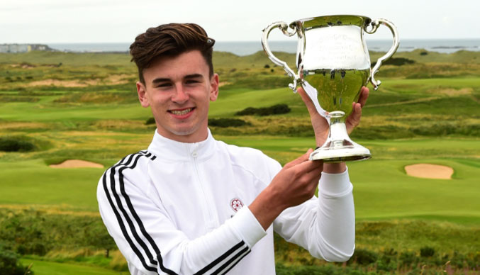 2018 Boys' Amateur champion Conor Gough